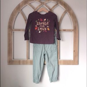 Cat & Jack/OshKosh Toddler Outfit